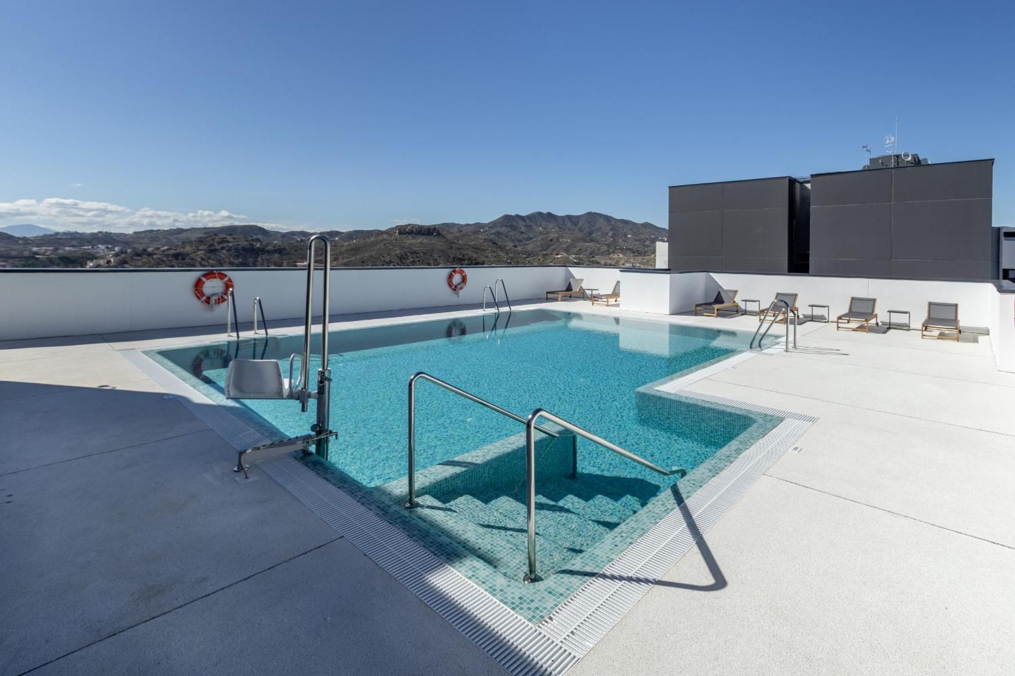 דירות Malaga Skyline 1 Pool & Parking Free מראה חיצוני תמונה